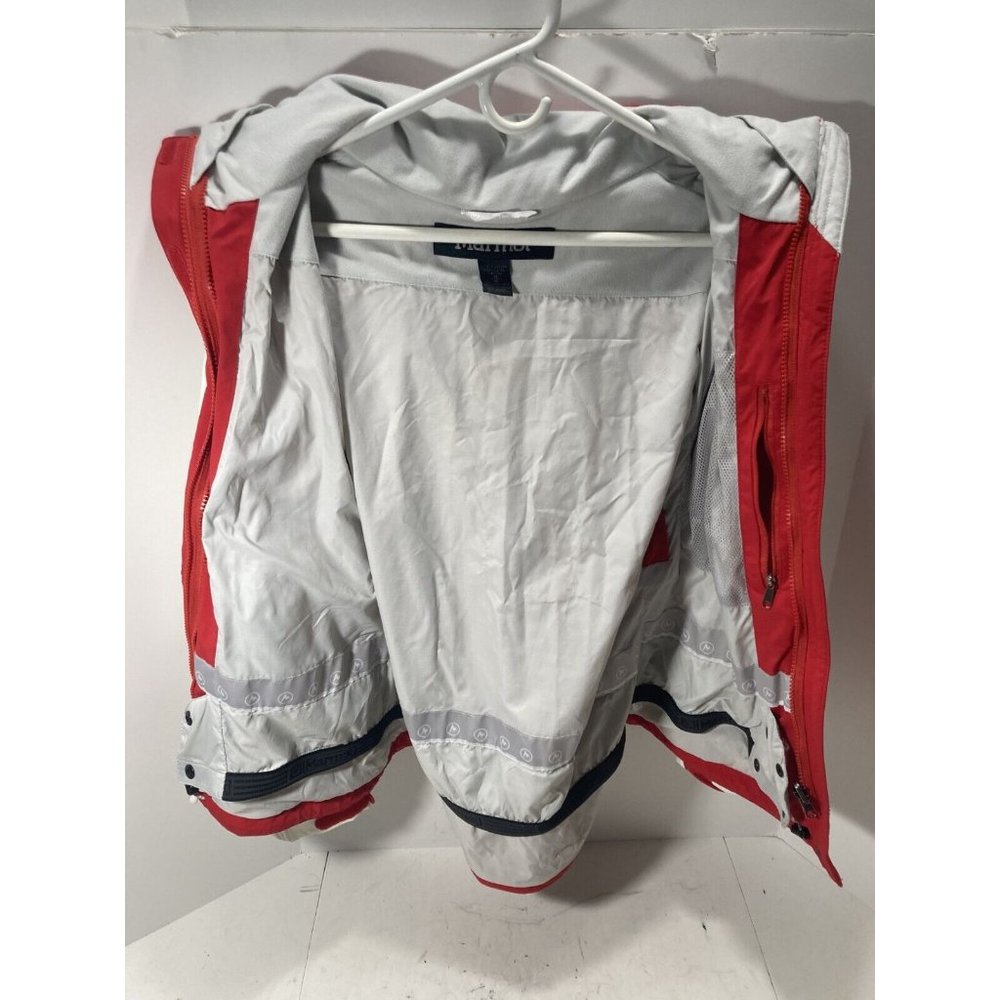 Marmot Ski Jacket Women’s Medium Red/White Medium - Picture 3 of 12